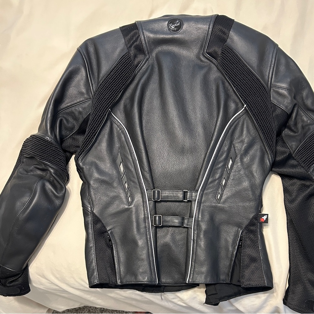 Joe Rocket Black Motorcycle Jacket